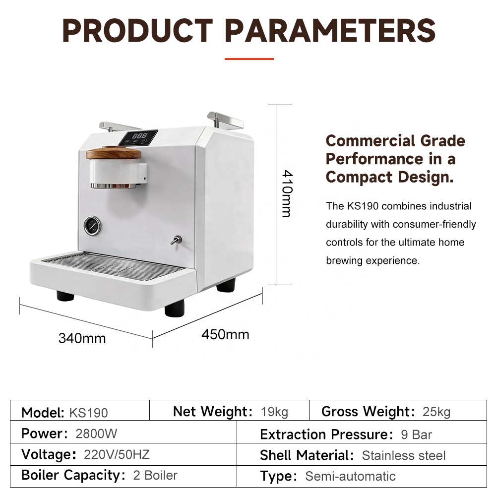 Semi Automatic Espresso Machine Pid - Mesin Kopi PID T3 Berkualitas Tinggi