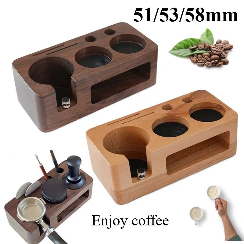 Espresso Tamper Station - Stasiun Tamping Espresso 51/53/58mm, Tempat Tamper
