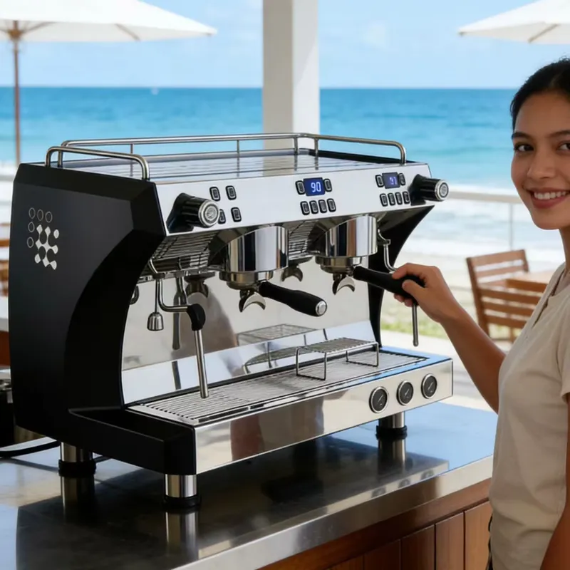 Commercial Espresso Machine 2 Group - Untuk Mesin Kopi Espresso Profesional Komersial