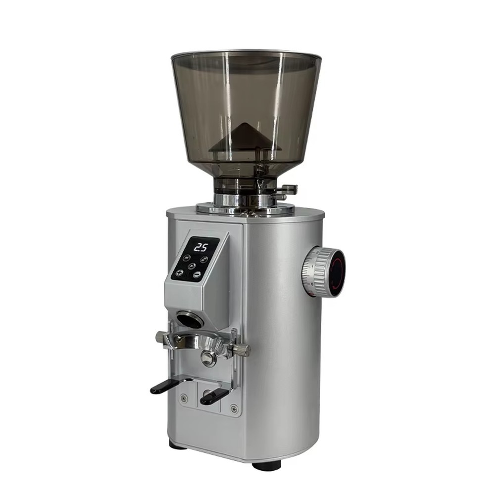 Commercial Coffee Grinder Flat Burr 64Mm - Penggiling Kopi Elektrik Profesional dengan Mata