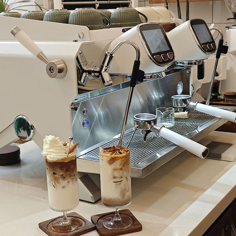 Commercial Espresso Machine 2 Group - Mesin Kopi Espresso Komersial 2-grup Gaya