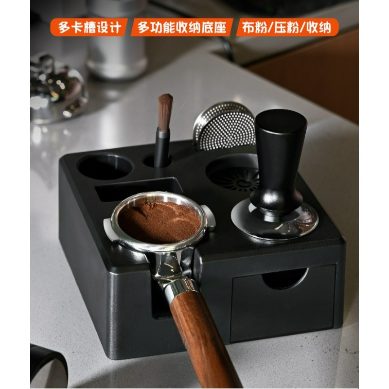 Stasiun Tamping Espresso Hitam - Espresso Tamper Station ulasan dan harga