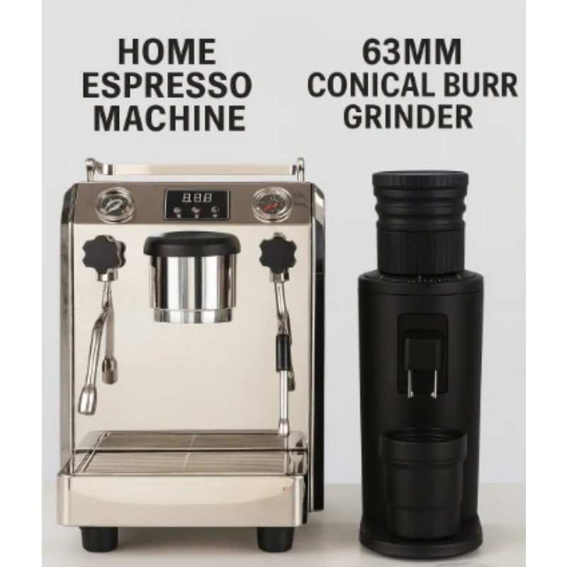 Mesin Espresso Dengan 4 Lubang - Espresso Machine Rotary Pump ulasan dan harga