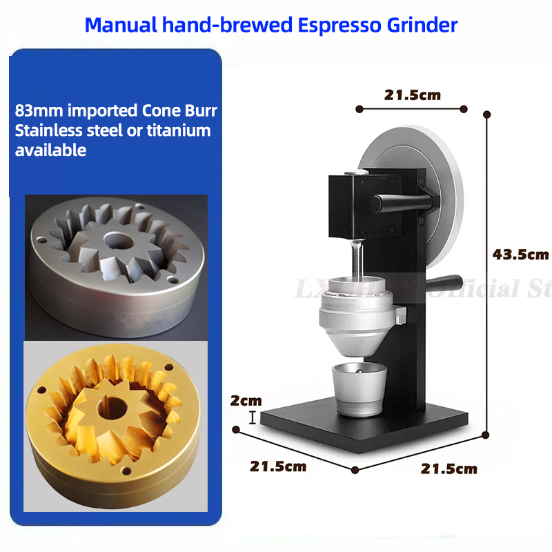 HomeWise Penggiling Kopi 83Mm  - Coffee Grinder Conical Burr 83Mm ulasan dan harga