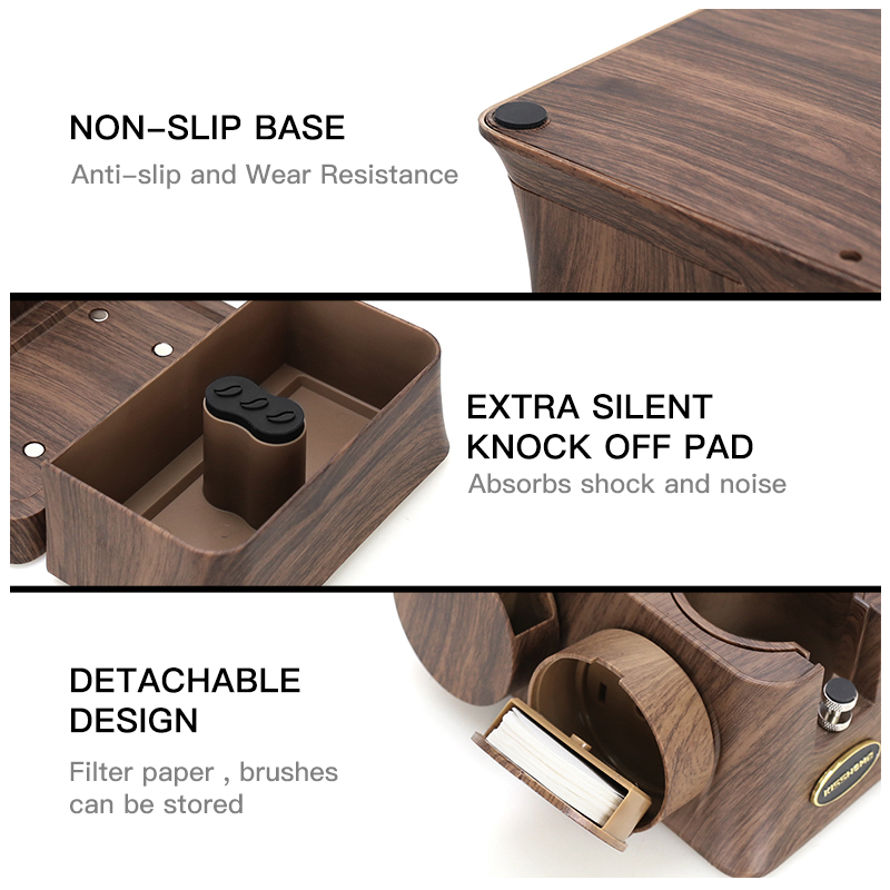 KISSHOME Espresso Tamper Stati - Espresso Tamper Station ulasan dan harga