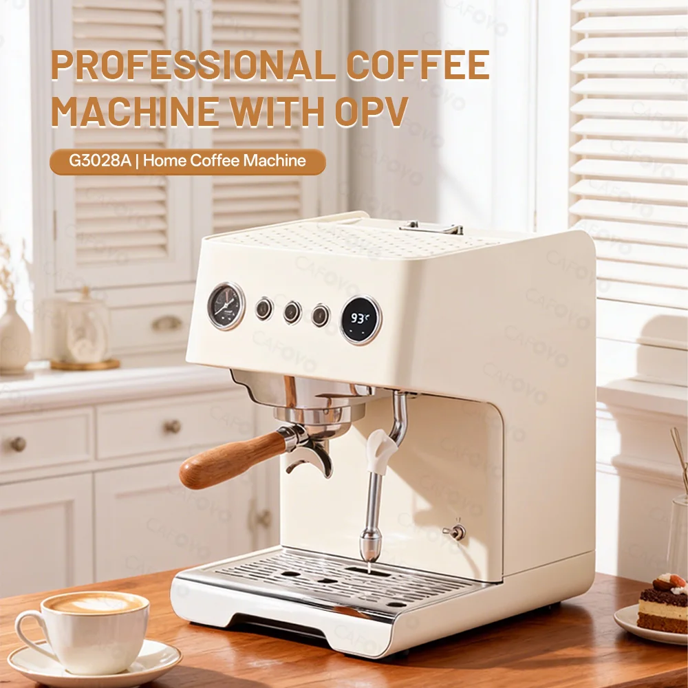 Mesin Espresso Semi-Otomatis C - Espresso Machine Flow Control ulasan dan harga