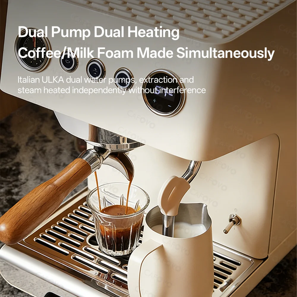 Mesin Espresso Semi-Otomatis C - Espresso Machine Flow Control ulasan dan harga