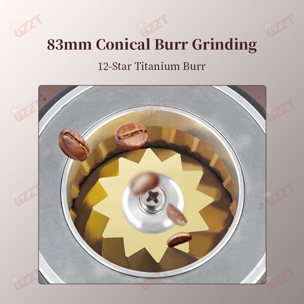 1. Penggiling Kopi Burr Kerucu - Coffee Grinder Conical Burr 83Mm ulasan dan harga