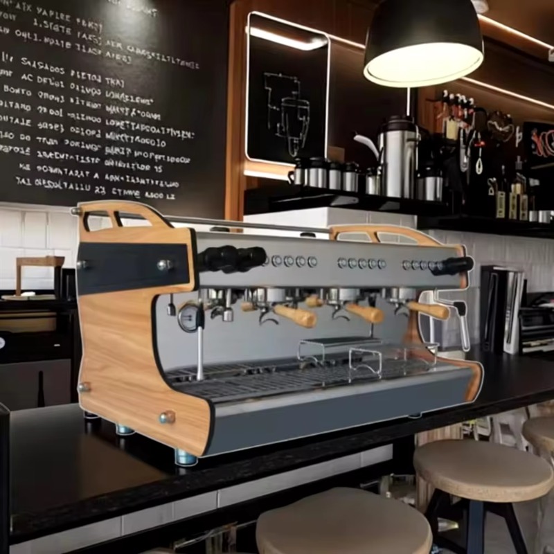 Mesin Espresso Komersial 3 Gru - Commercial Coffee Machine 3 Group ulasan dan harga