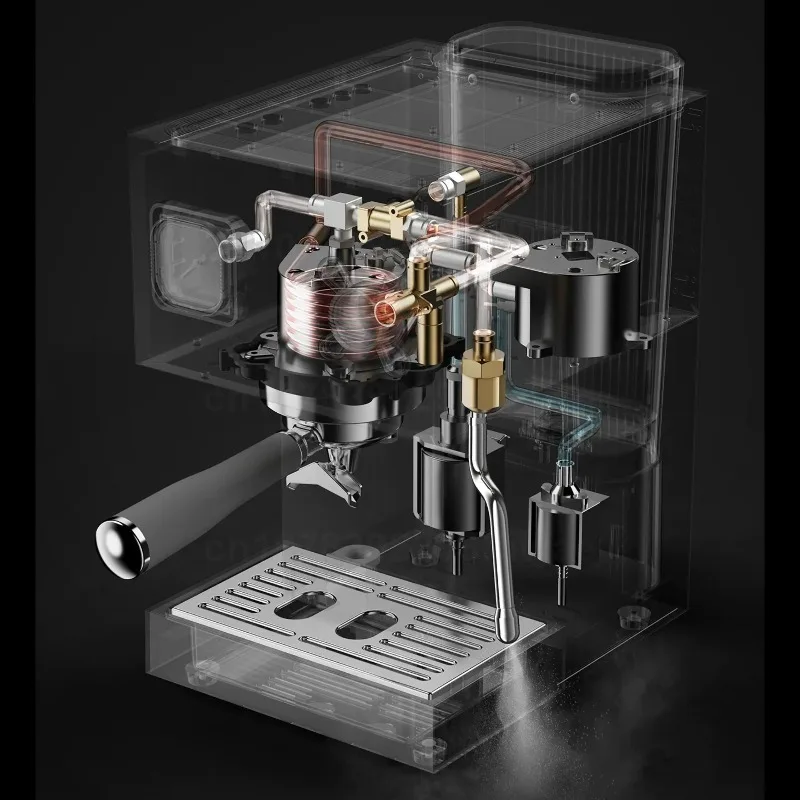 Mesin Kopi Espresso Semi Otoma - Espresso Machine Dual Boiler ulasan dan harga