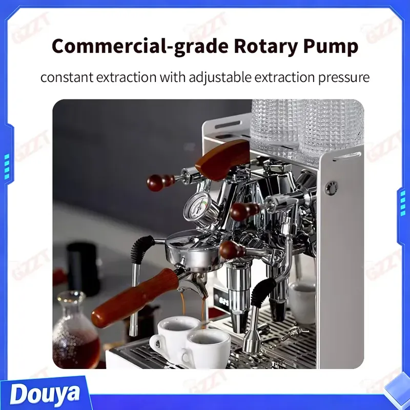 Mesin Kopi Espresso Komersial  - Espresso Machine Rotary Pump ulasan dan harga