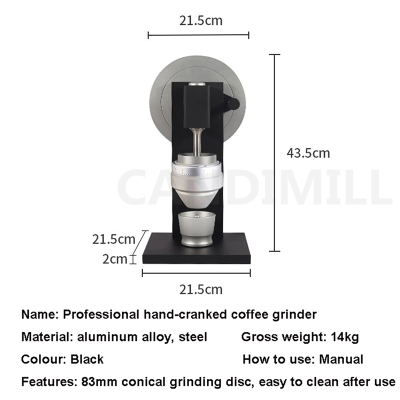 Penggiling Duri Manual Pabrik  - Coffee Grinder Conical Burr 83Mm ulasan dan harga