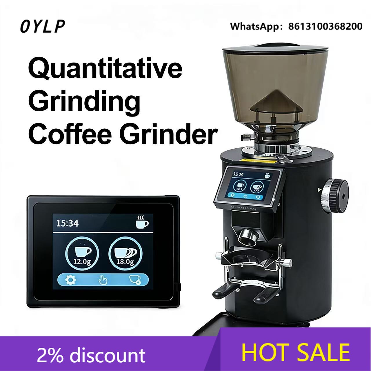 Penggiling Kopi Profesional Ko - Commercial Coffee Grinder Flat Burr 64Mm ulasan dan harga