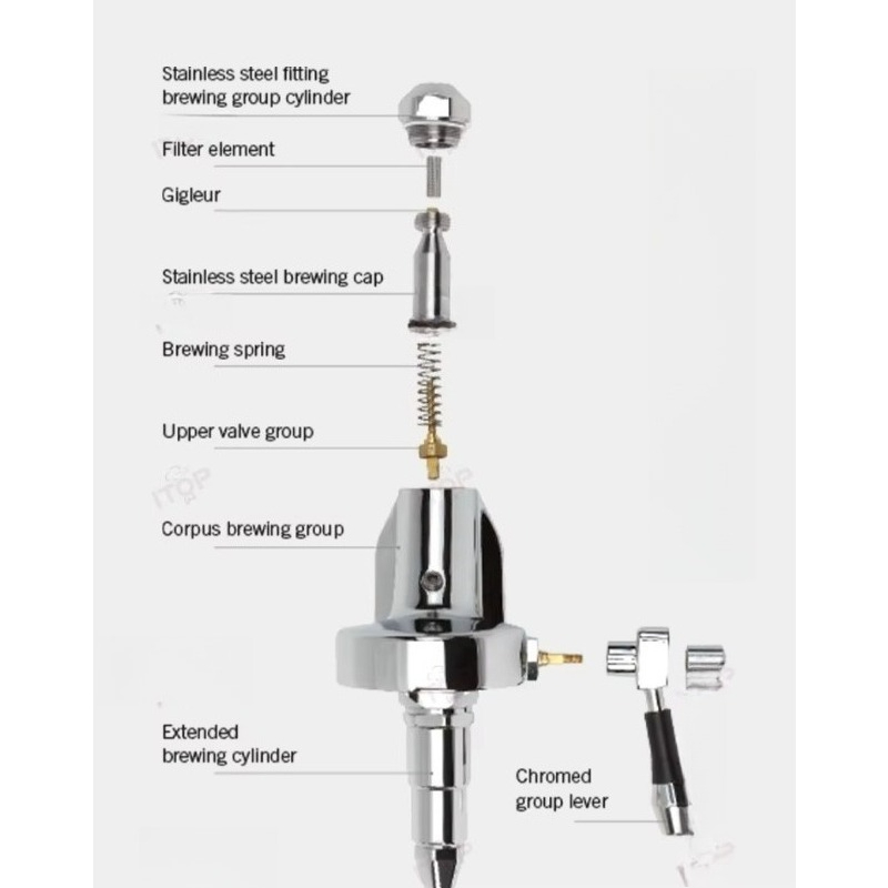 Set Mesin Kopi Rotary Komersia - Espresso Machine Rotary Pump ulasan dan harga