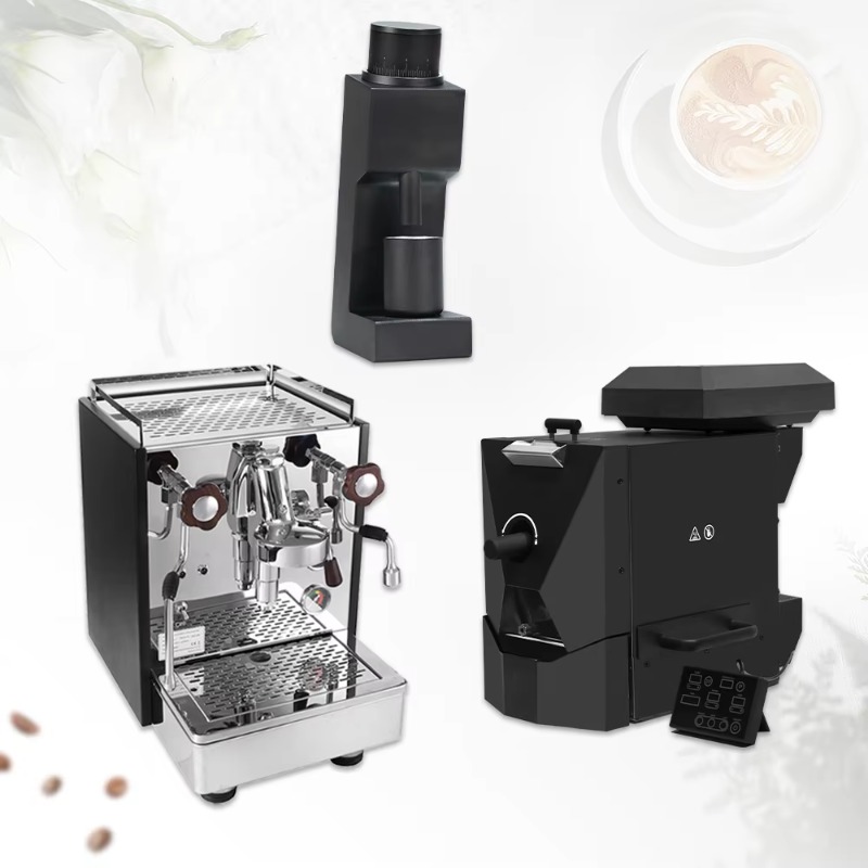 Set Mesin Kopi Rotary Komersia - Espresso Machine Rotary Pump ulasan dan harga