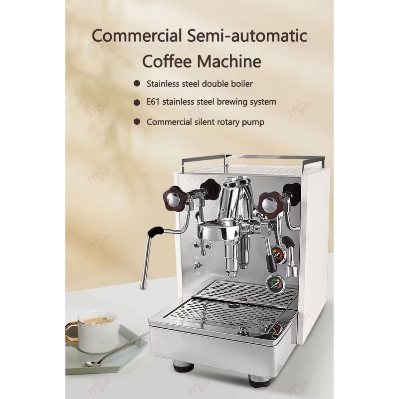 Set Mesin Kopi Rotary Komersia - Espresso Machine Rotary Pump ulasan dan harga
