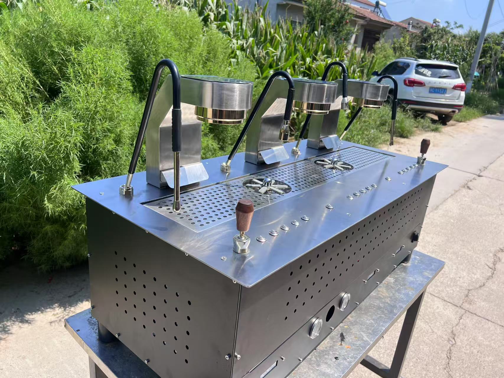 Mesin Kopi Espresso Komersial  - Commercial Coffee Machine 3 Group ulasan dan harga