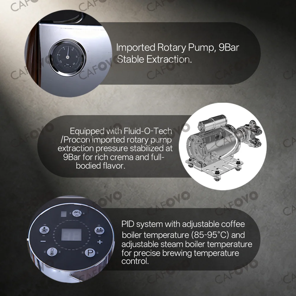 Mesin Espresso Semi-Otomatis K - Semi Automatic Espresso Machine Pid ulasan dan harga