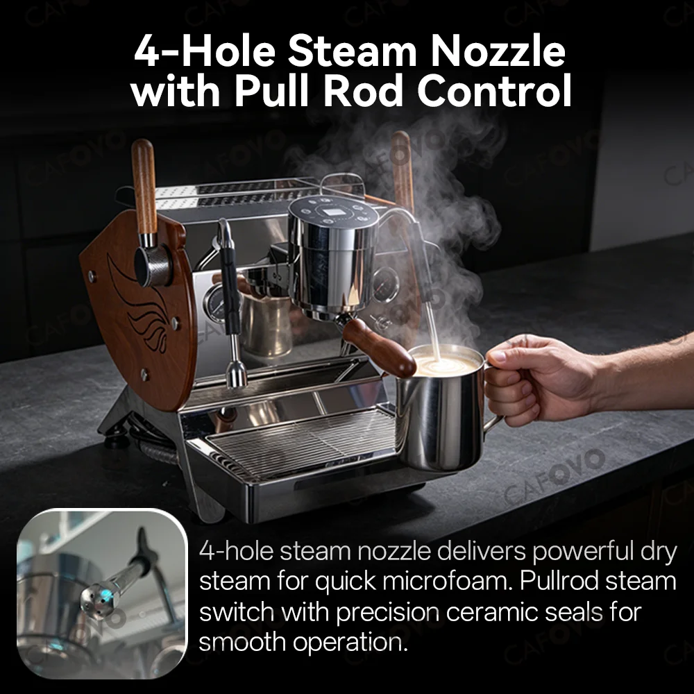Mesin Espresso Semi-Otomatis K - Semi Automatic Espresso Machine Pid ulasan dan harga