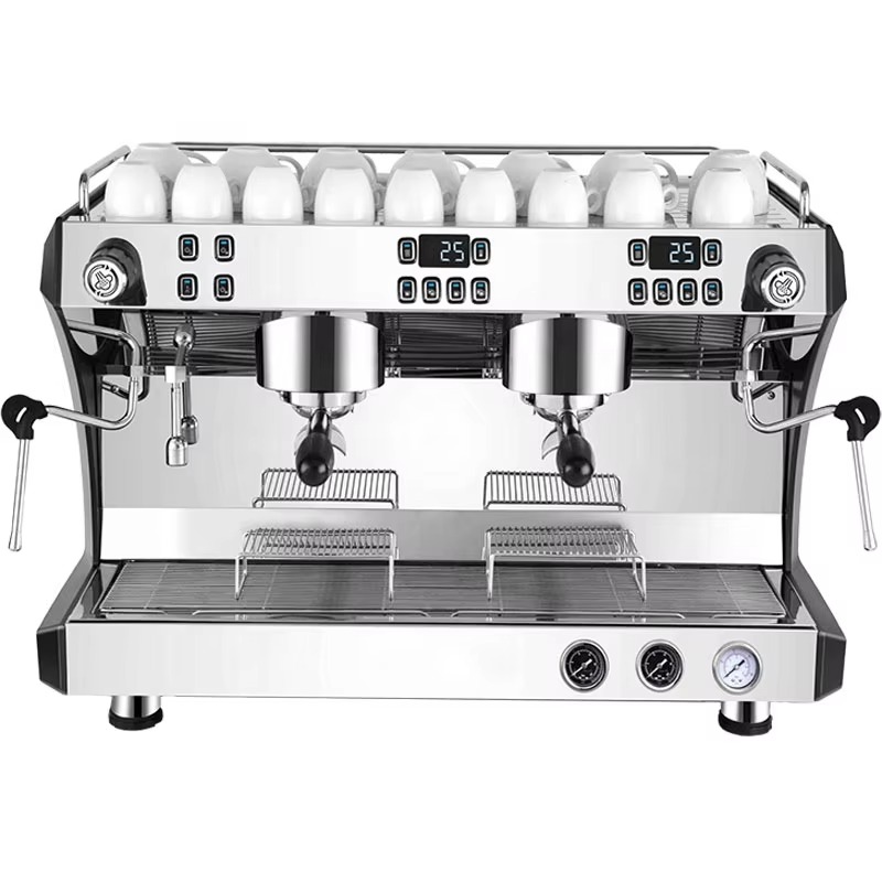 Mesin Kopi Espresso Otomatis P - Commercial Espresso Machine 2 Group ulasan dan harga