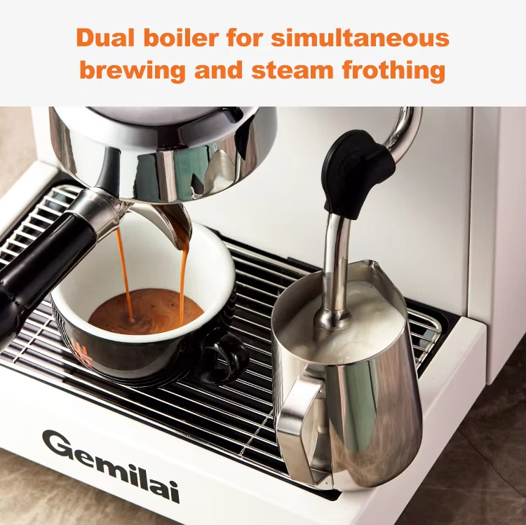 CAFOVO G3145B 15Bar Mesin Pemb - Espresso Machine Dual Boiler ulasan dan harga