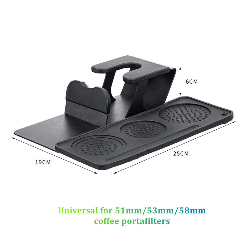 Penyangga Tamper Kopi Stainles - Espresso Tamper Station ulasan dan harga