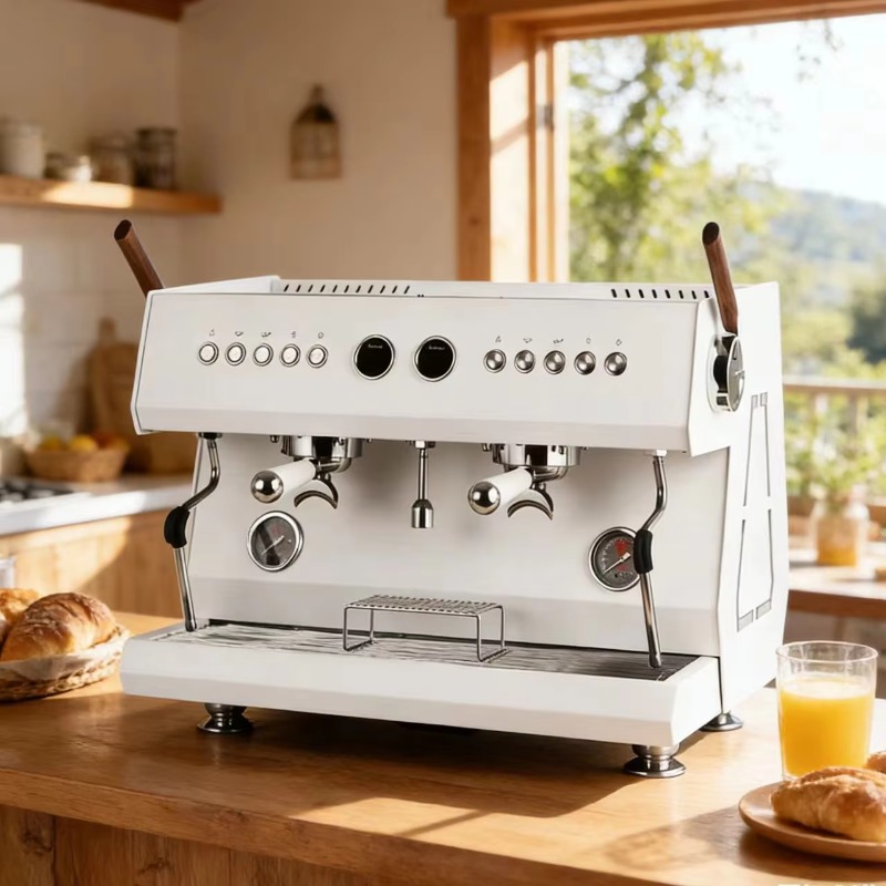 Mesin Kopi Espresso Semi-Otoma - Commercial Espresso Machine 2 Group ulasan dan harga