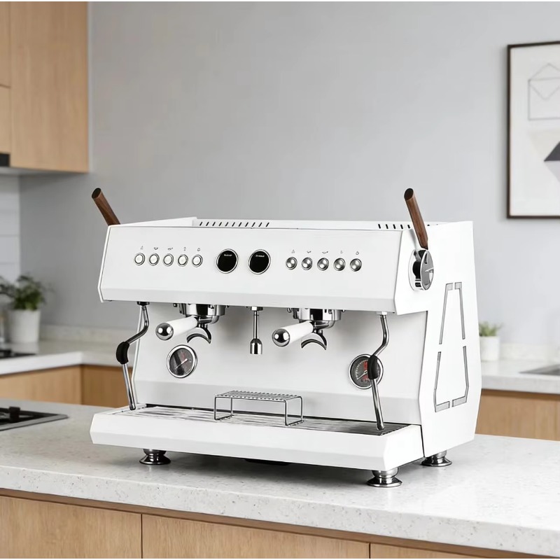Mesin Kopi Espresso Semi-Otoma - Commercial Espresso Machine 2 Group ulasan dan harga