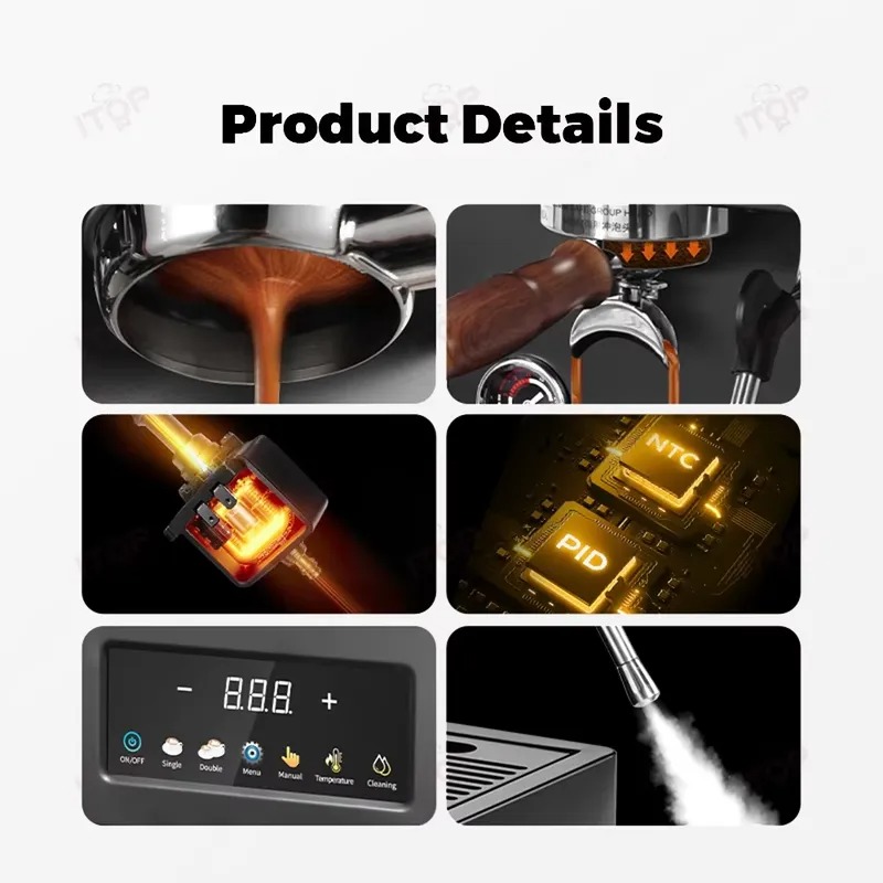 Mesin espresso semi-otomatis b - Semi Automatic Espresso Machine Pid ulasan dan harga