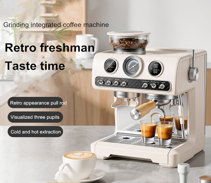 Mesin Kopi Espresso Semi-Otoma - Espresso Machine Flow Control ulasan dan harga