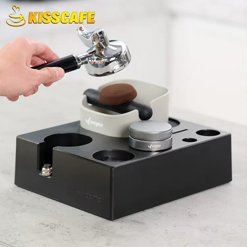 Alat Aksesori Barista Delonghi - Espresso Tamper Station ulasan dan harga