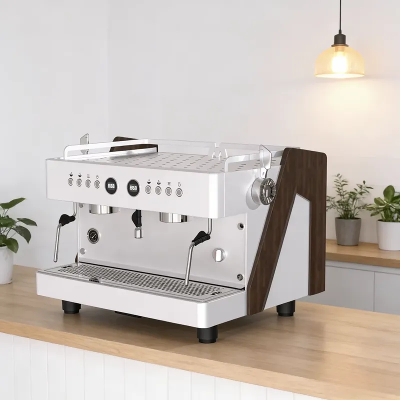 Mesin Espresso Terprogram deng - Espresso Machine Dual Boiler ulasan dan harga
